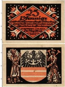 Продать Банкноты Германия : Нотгельды 25 пфеннигов 1920 
