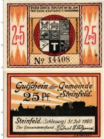 Продать Банкноты Германия : Нотгельды 25 пфеннигов 1920 
