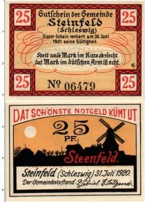 Продать Банкноты Германия : Нотгельды 25 пфеннигов 1920 