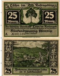 Продать Банкноты Германия : Нотгельды 25 пфеннигов 0 