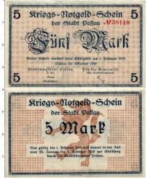 Продать Банкноты Германия : Нотгельды 5 марок 1919 