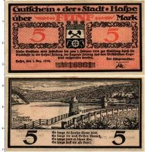 Продать Банкноты Германия : Нотгельды 5 марок 1919 