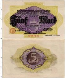 Продать Банкноты Германия : Нотгельды 5 марок 1918 