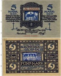 Продать Банкноты Германия : Нотгельды 5 марок 1918 