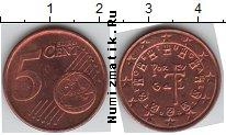 Продать Монеты Португалия 5 евроцентов 2002 сталь с медным покрытием