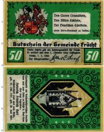 Продать Банкноты Германия : Нотгельды 50 пфеннигов 1922 