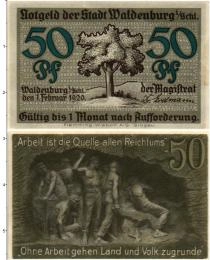 Продать Банкноты Германия : Нотгельды 50 пфеннигов 1920 