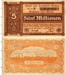 Продать Банкноты Германия : Нотгельды 5000000 марок 1923 