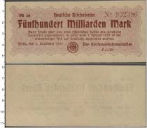 Продать Банкноты Германия : Нотгельды 5000000000 1923 