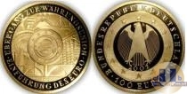 Продать Монеты Германия 100 евро 2002 Золото