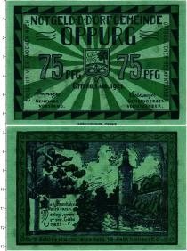 Продать Банкноты Германия : Нотгельды 75 пфеннигов 1921 