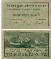Продать Банкноты Германия : Нотгельды 75 пфеннигов 1921 