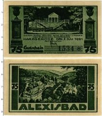 Продать Банкноты Германия : Нотгельды 75 пфеннигов 1921 