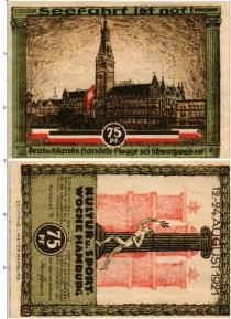 Продать Банкноты Германия : Нотгельды 75 пфеннигов 1921 