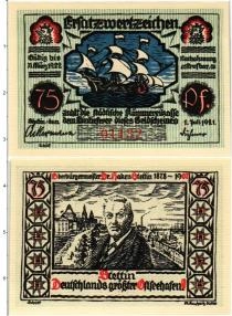 Продать Банкноты Германия : Нотгельды 75 пфеннигов 1921 