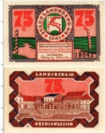 Продать Банкноты Германия : Нотгельды 75 пфеннигов 1921 
