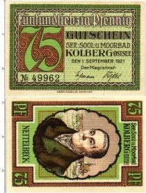 Продать Банкноты Германия : Нотгельды 75 пфеннигов 1921 