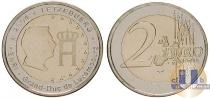 Продать Монеты Люксембург 2 евро 0 Биметалл