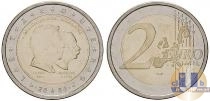 Продать Монеты Люксембург 2 евро 0 Биметалл