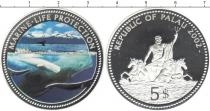 Продать Монеты Палау 5 долларов 2001 Серебро