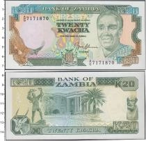 Продать Банкноты Замбия 20 квача 0 