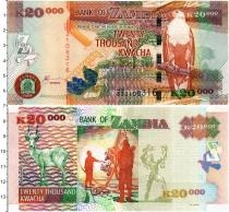 Продать Банкноты Замбия 5000 квач 2008 