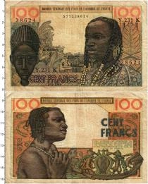 Продать Банкноты Западная Африка 100 франков 1965 
