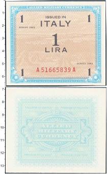 Продать Банкноты Италия 1 лира 1943 