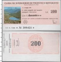 Продать Банкноты Италия 200 лир 1977 