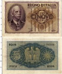 Продать Банкноты Италия 5 лир 1940 