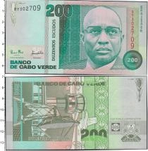 Продать Банкноты Кабо-Верде 200 эскудо 1989 