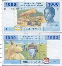 Продать Банкноты Камерун 1000 франков 2002 