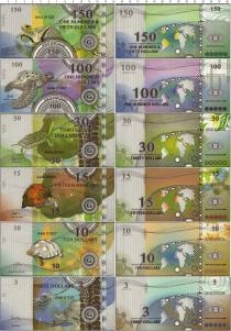 Продать Банкноты Кирибати Набор из 6 бон 0 