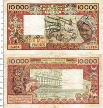 Продать Банкноты Кот-д`Ивуар 10000 франков 1986 