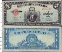 Продать Банкноты Куба 1 песо 1949 