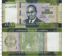 Продать Банкноты Либерия 100 долларов 2016 