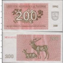 Продать Банкноты Литва 10 франков 1992 