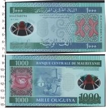Продать Банкноты Мавритания 1000 угий 2014 