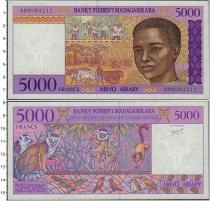 Продать Банкноты Мадагаскар 5000 франков 1995 