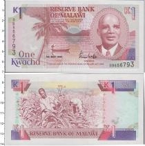 Продать Банкноты Малави 1 квача 1992 