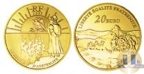 Продать Монеты Франция 20 евро 2005 Золото