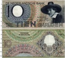 Продать Банкноты Нидерланды 10 гульденов 1944 