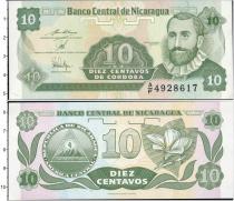 Продать Банкноты Никарагуа 10 сентаво 1991 
