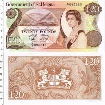 Продать Банкноты Остров Святой Елены 20 фунтов 1986 