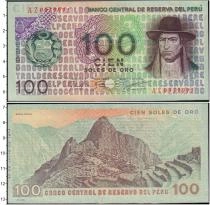 Продать Банкноты Перу 100 соль 1976 