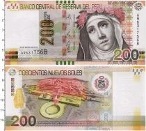 Продать Банкноты Перу 200 соль 2012 