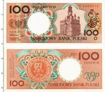 Продать Банкноты Польша 100 злотых 1990 