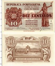 Продать Банкноты Португалия 10 сентаво 1925 