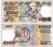 Продать Банкноты Португалия 1000 эскудо 1993 