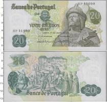 Продать Банкноты Португалия 20 эскудо 1971 